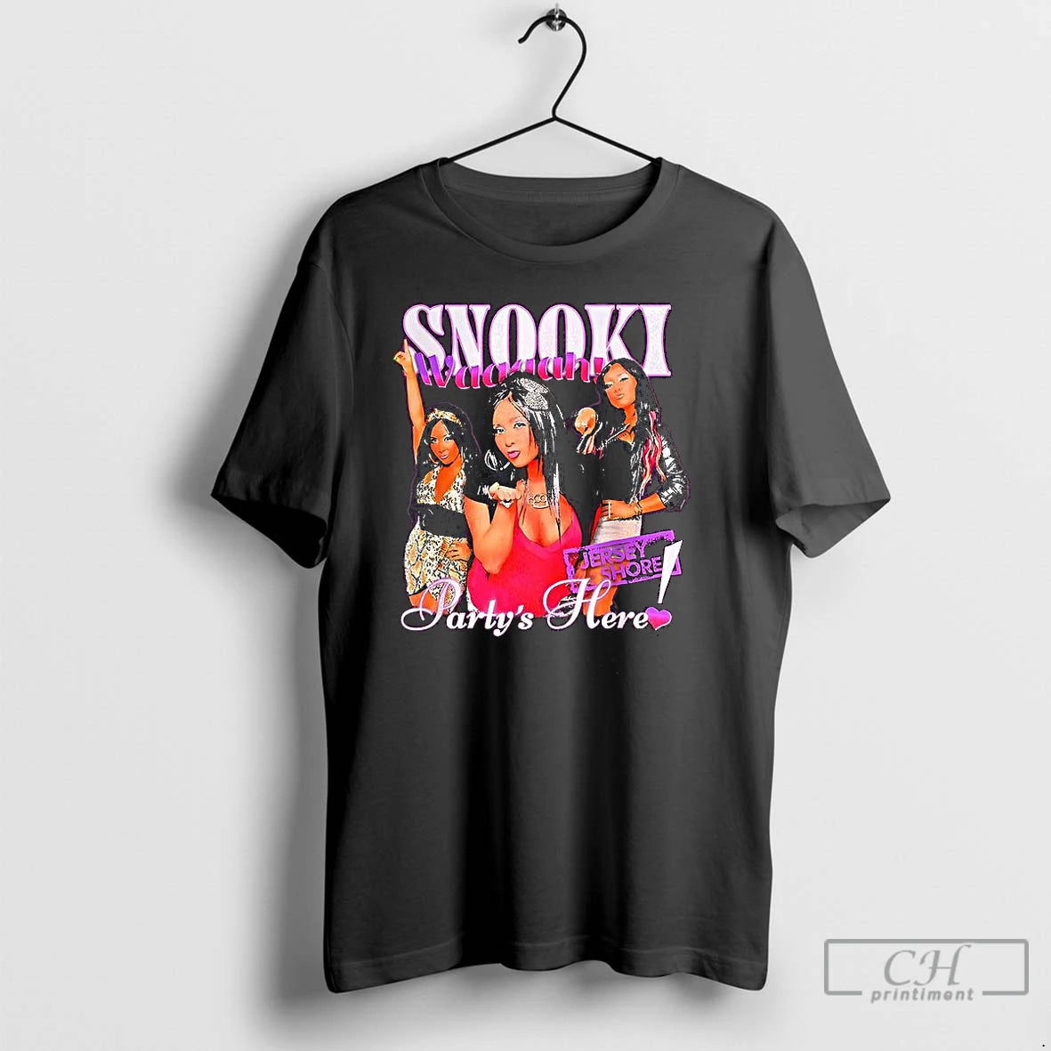 Classic Jersey Shore Partys Here Snooki Graphic