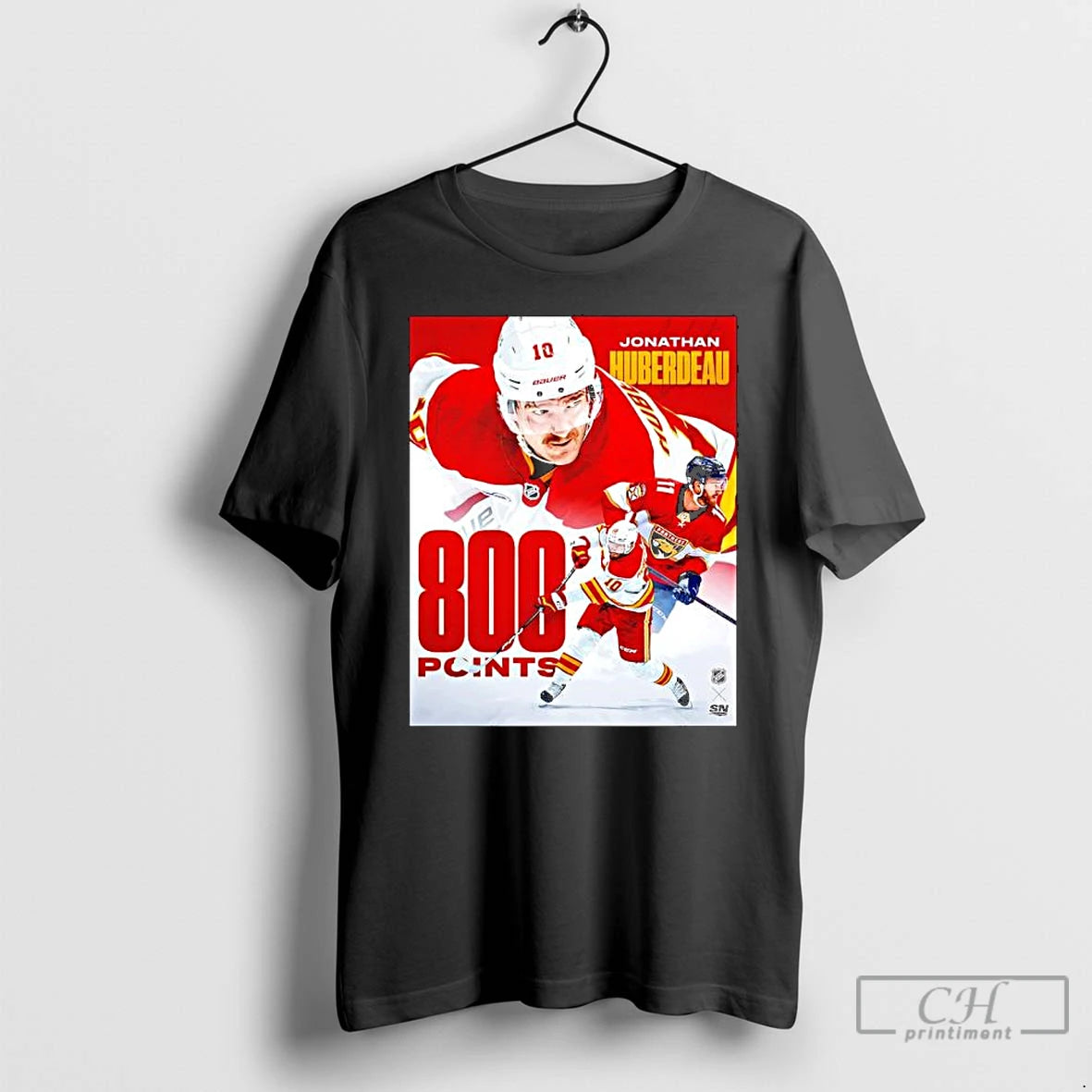 Classic Jonathan Huberdeau Calgary Flames Ice Hockey 800 Nhl Points