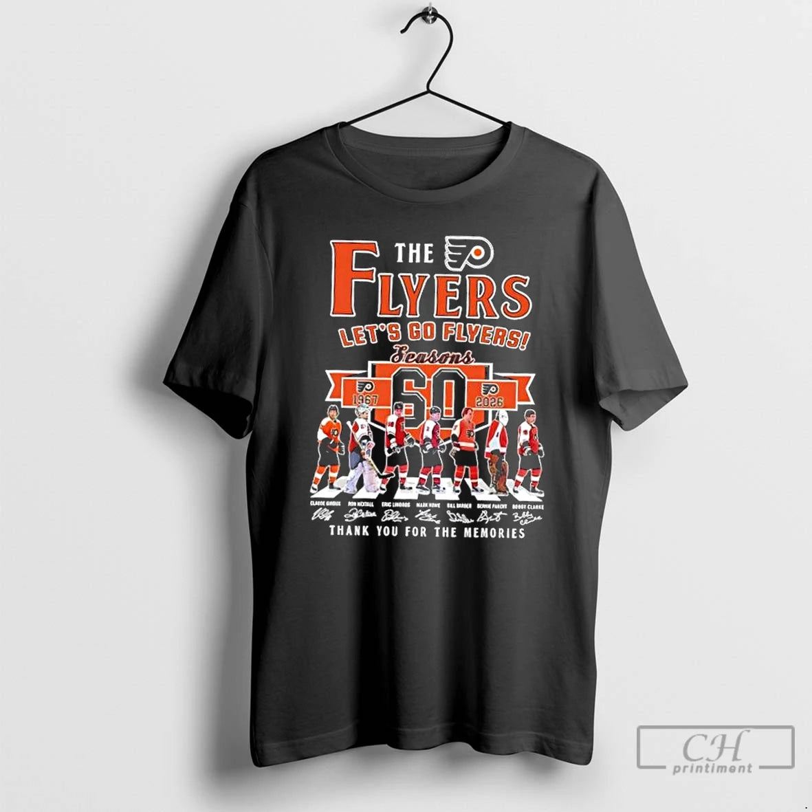 Classic Lets Go Philadelphia Flyers 60 Seasons 1967 2026 Bobby Clarke And Legends Abbey Road