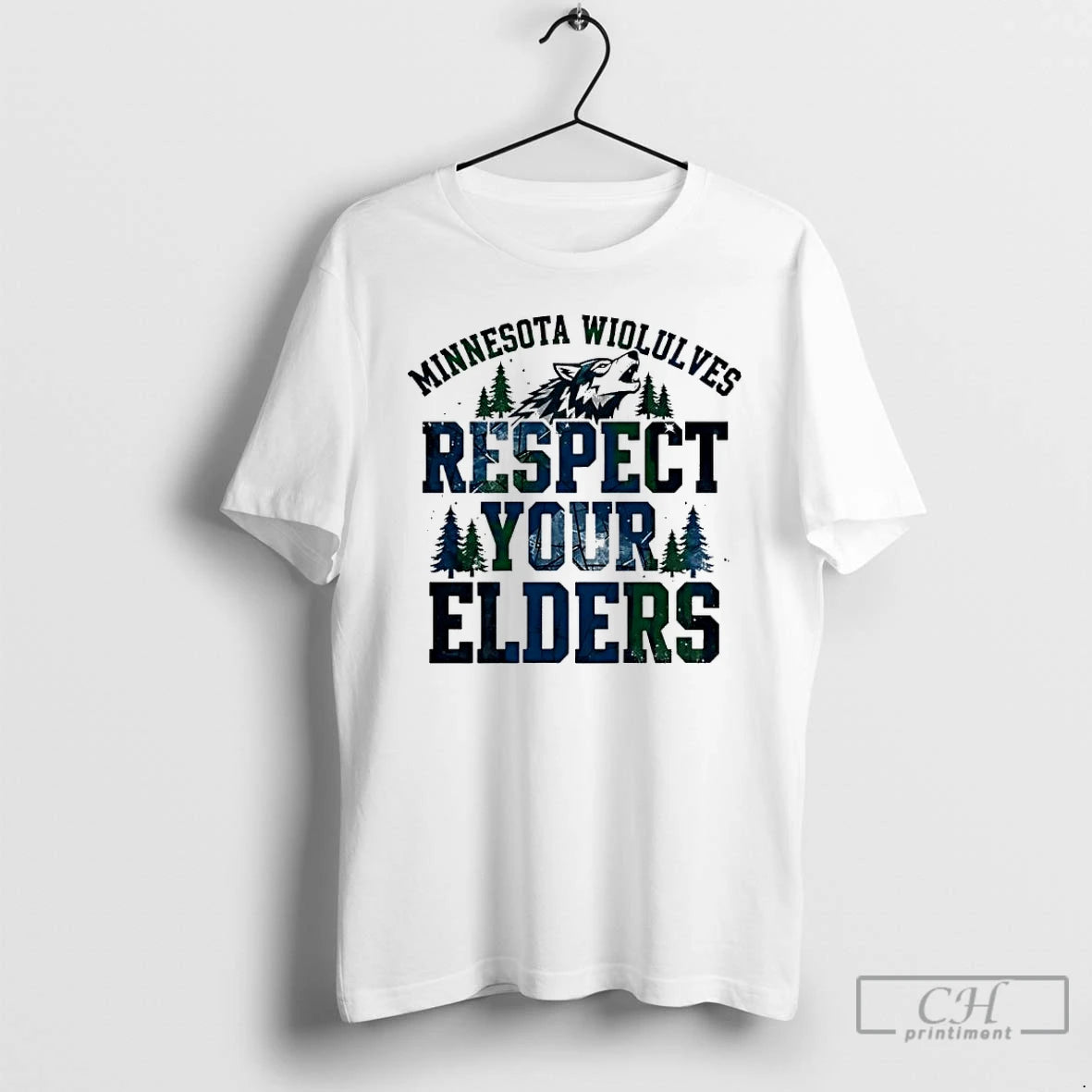 Classic Minnesota Timberwolves Respect Your Elders