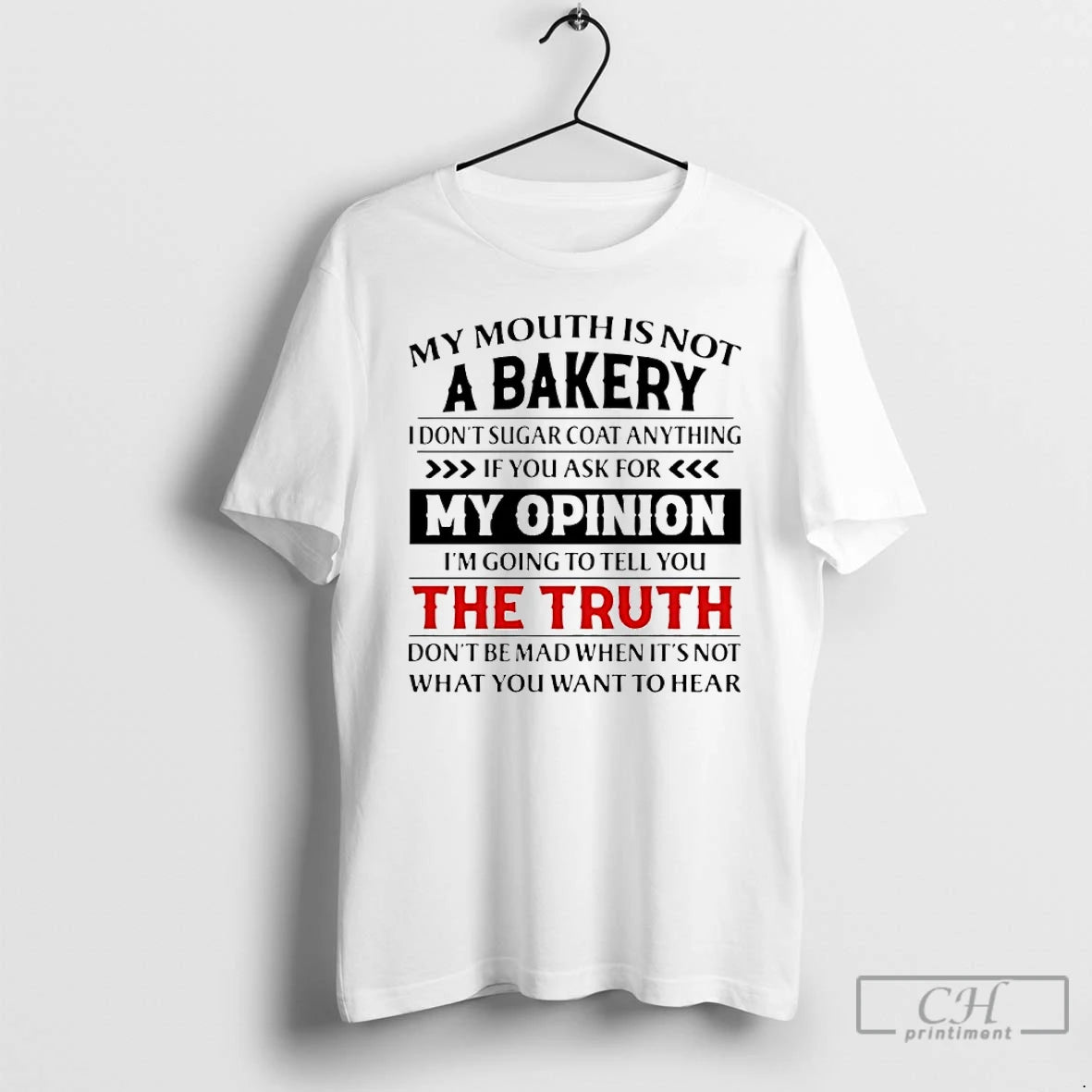 Classic My Mouth Is Not %d0%b0 Bakery I Dont Sugar Coat Anything If You Ask