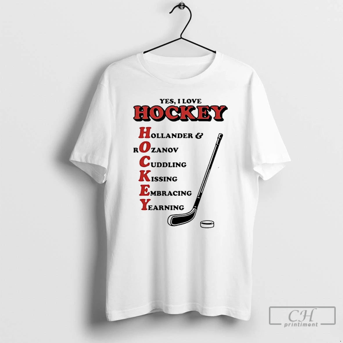 Classic Nhl Yes I Love Hockey Acronym