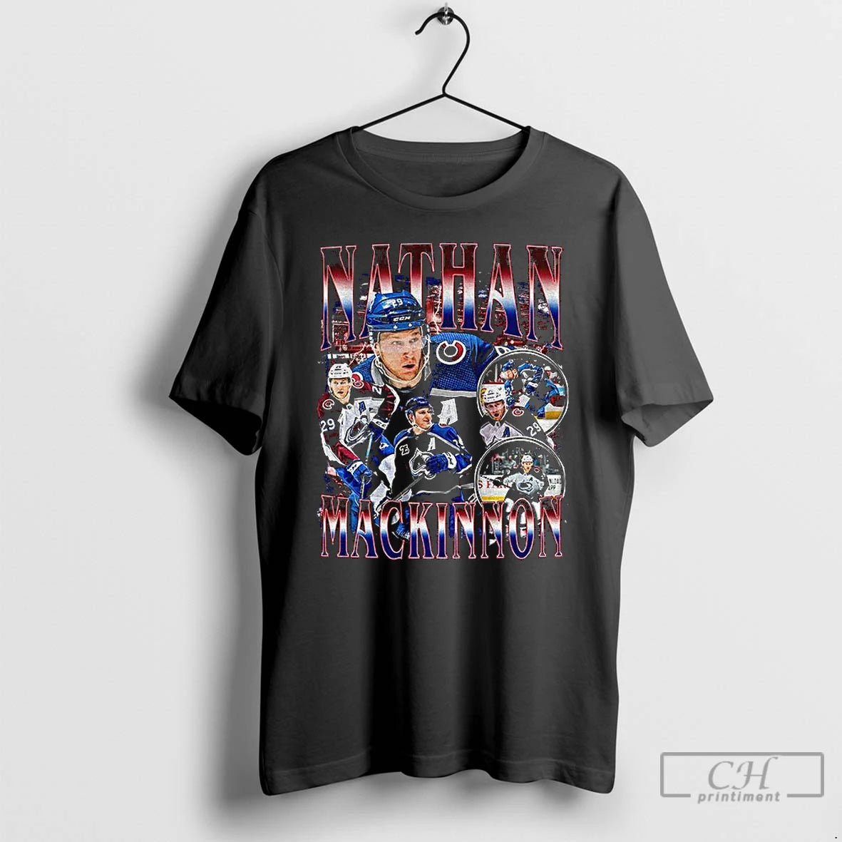 Classic Nathan Mackinnon Colorado Avalanche Nhl Hockey Graphic