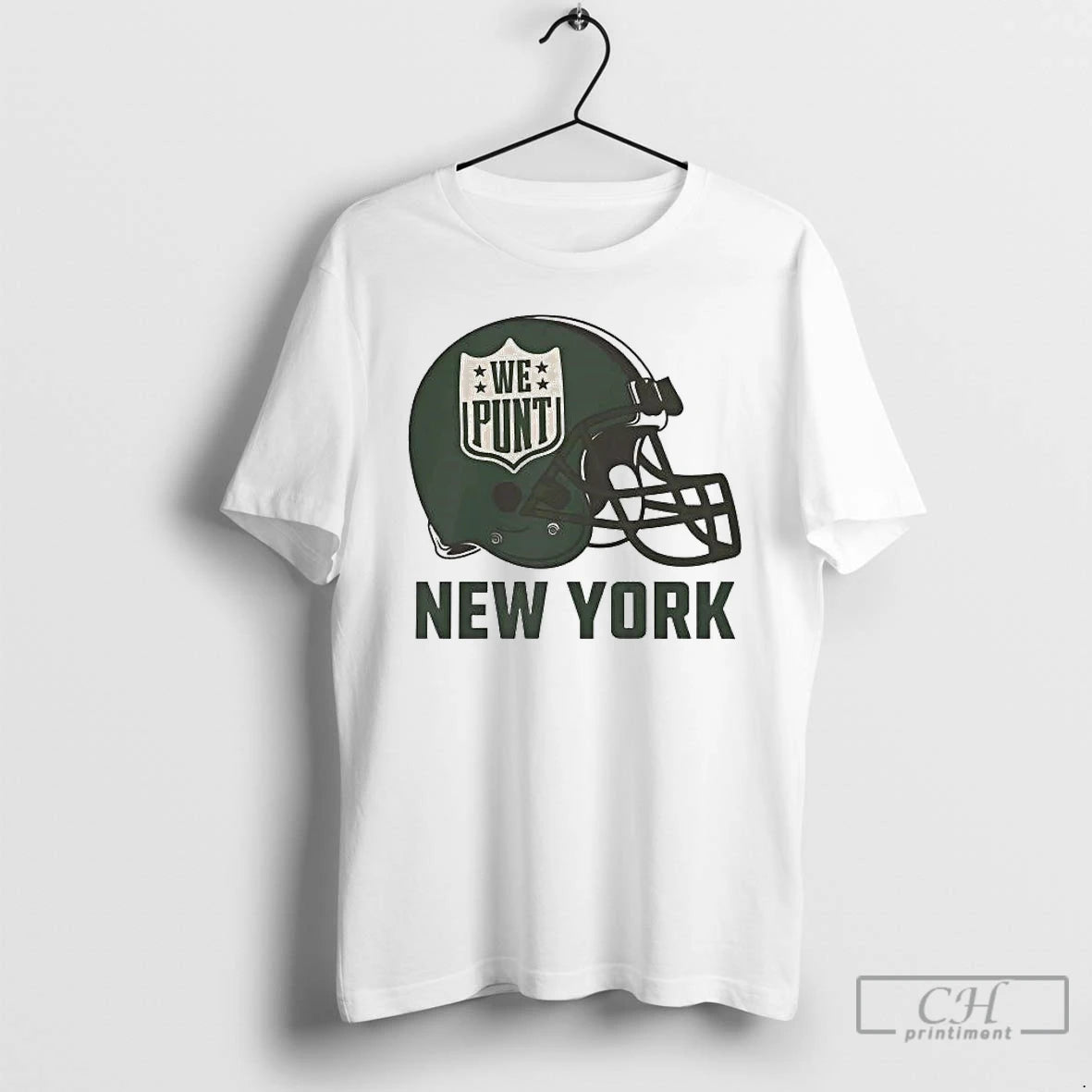 Classic New York Jets Helmet We Punt