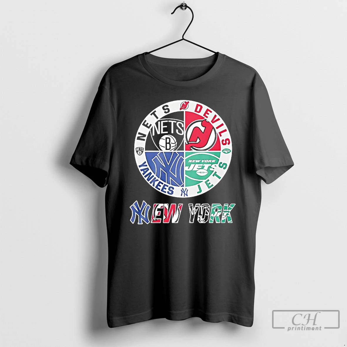 Classic New York Nets New York Jersey Devils New York Mets New York Jets Mashup