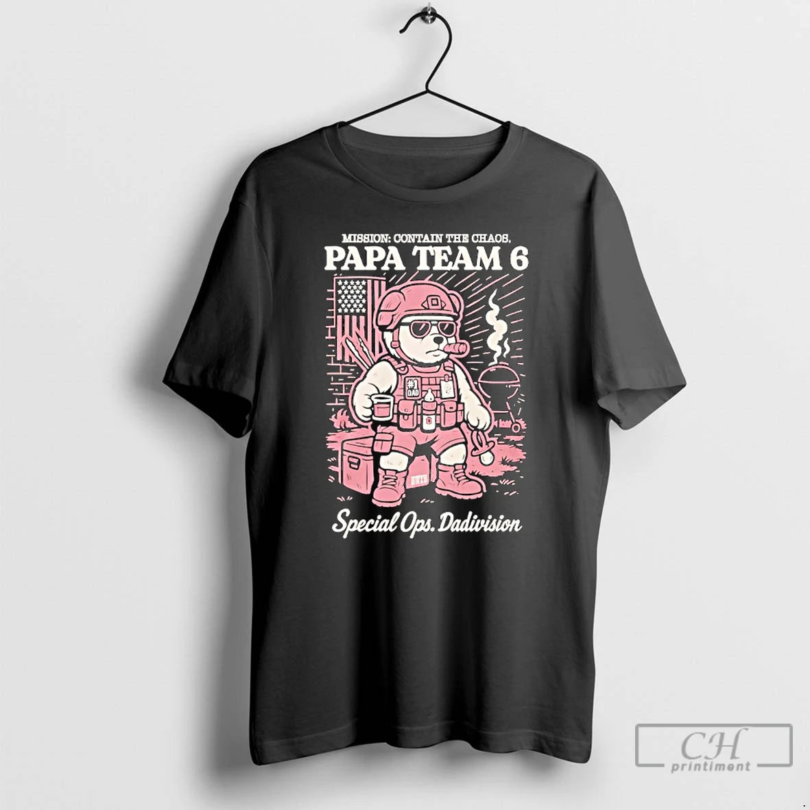 Classic Papa Team 6 Special Ops Dadivision