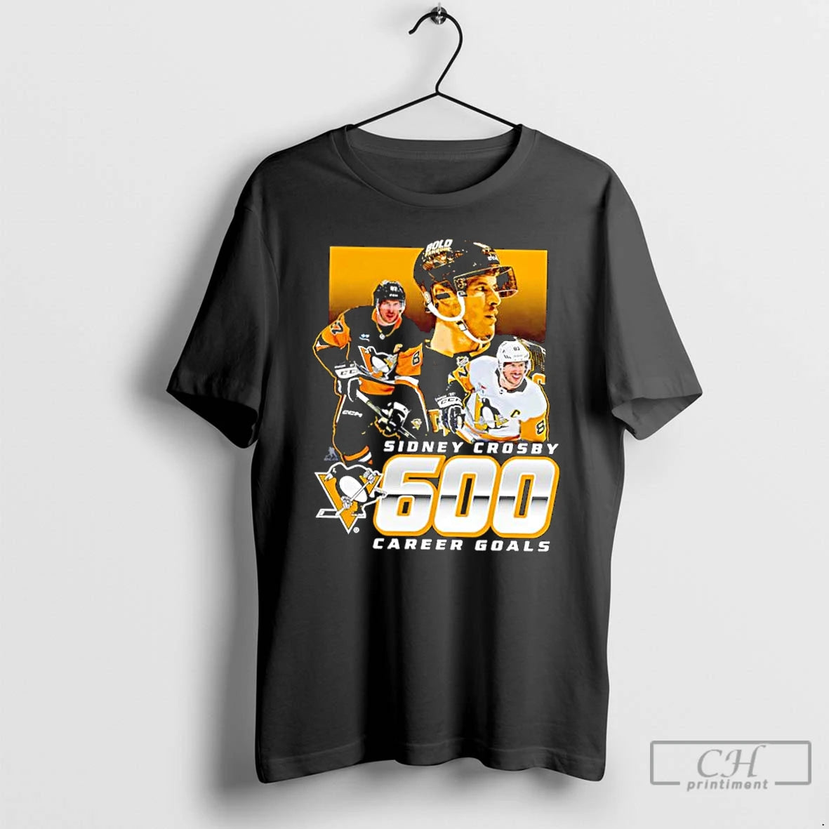 Classic Pittsburgh Penguins Sidney Crosby 600 Career Goals
