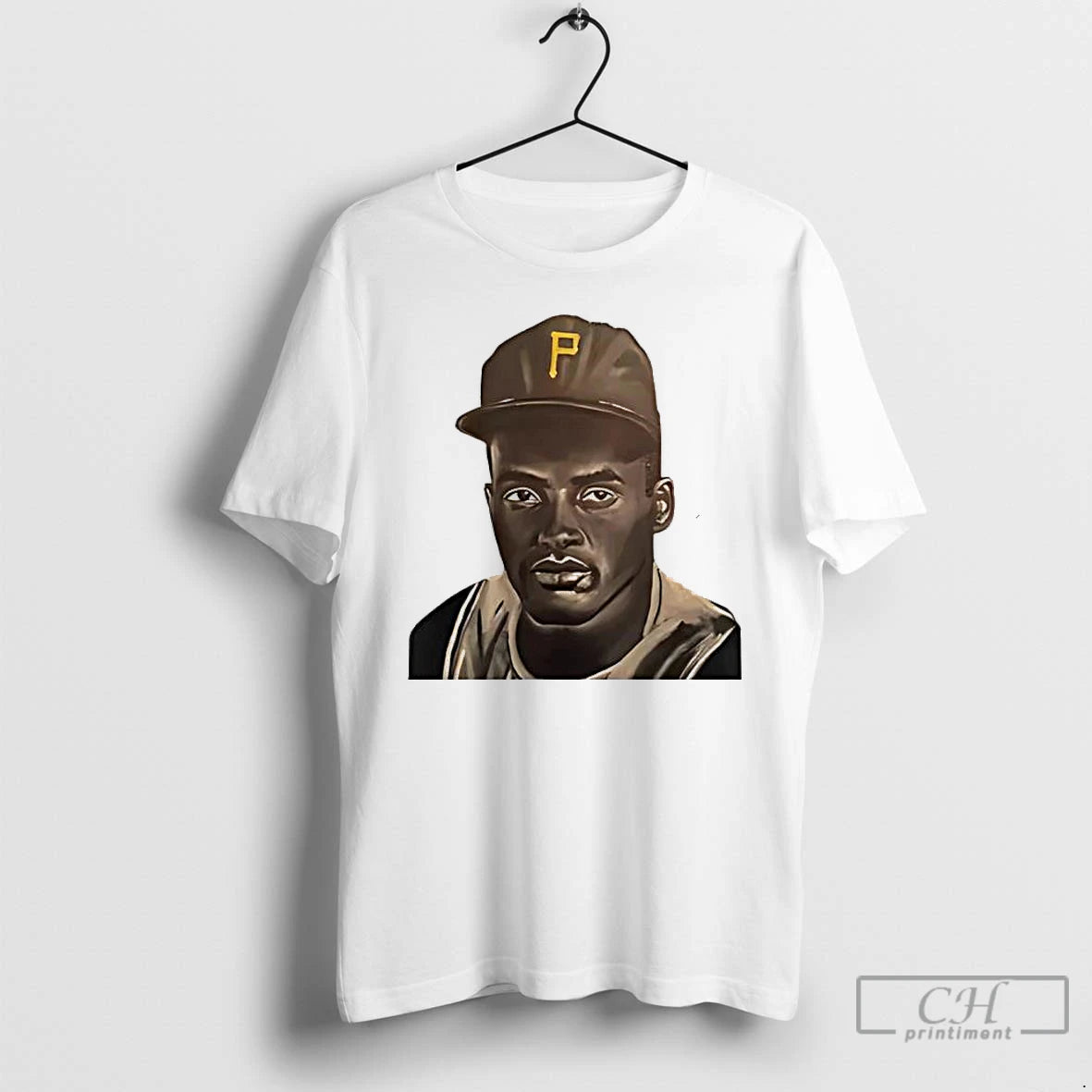 Classic Pittsburgh Pirates Roberto Clemente Portrait