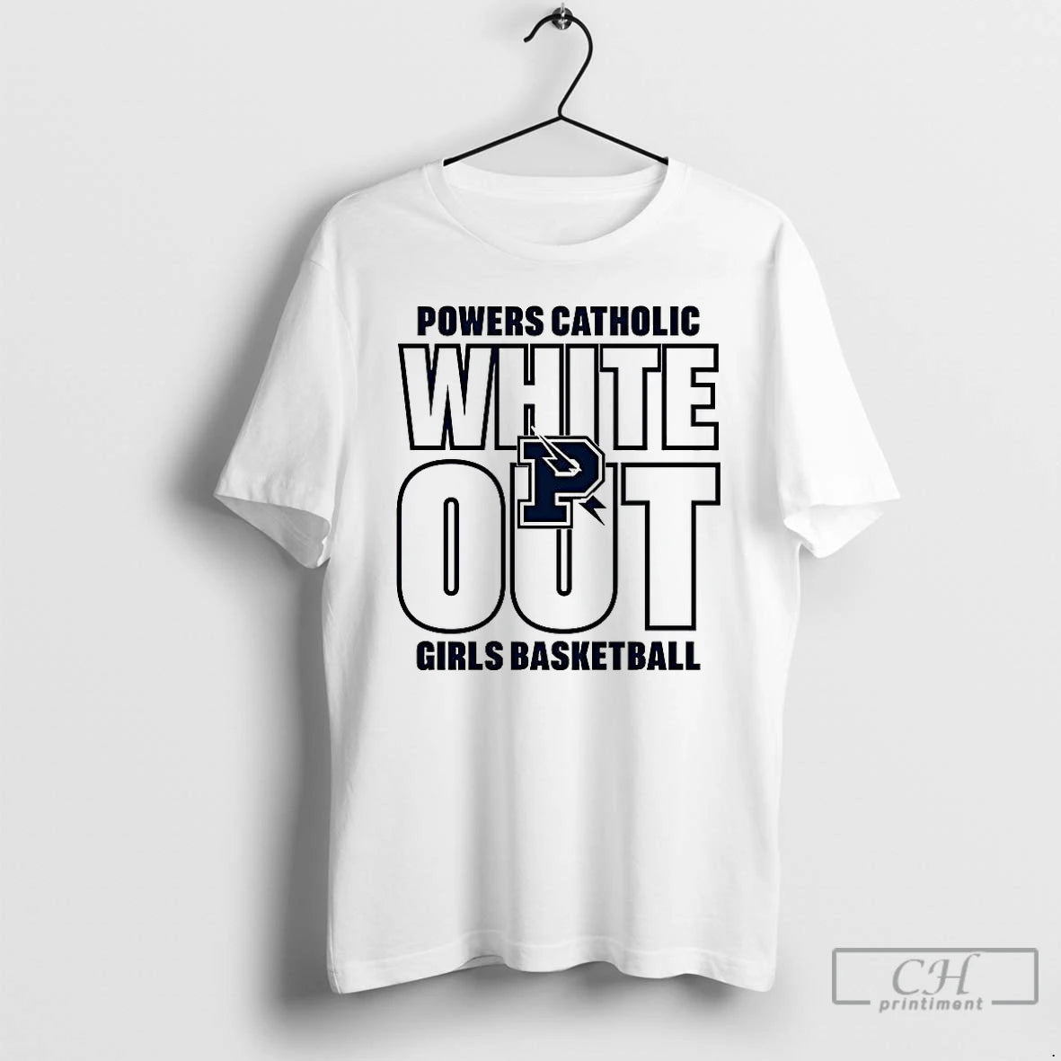 Classic Powers Catholic White Out Girl Basketball