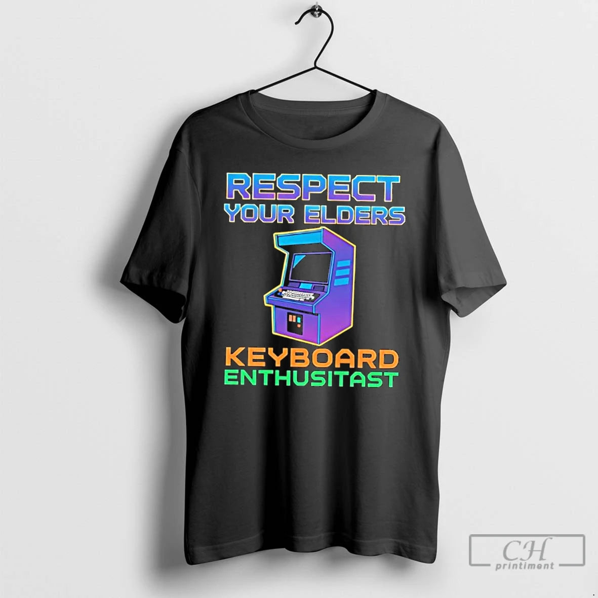 Classic Respect Your Elders Keyboard Enthusiast Retro Gaming