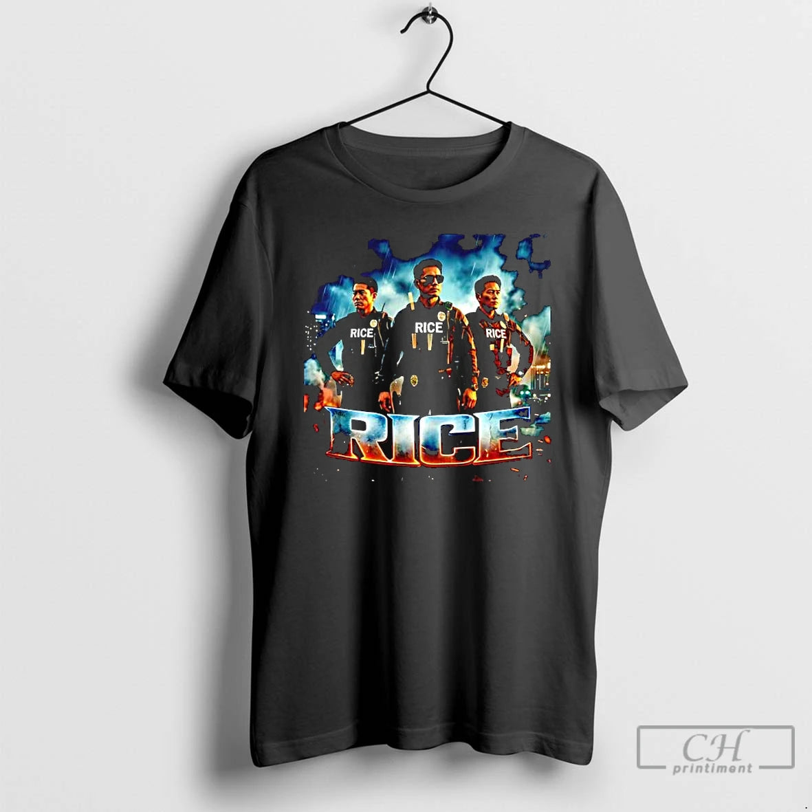 Classic Rice Police Force Graphic