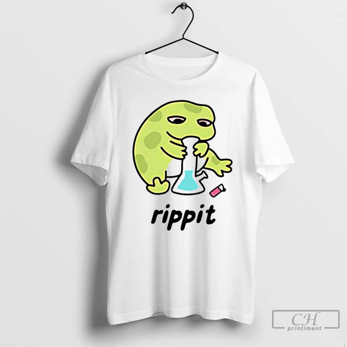 Classic Rippit Frog Meme
