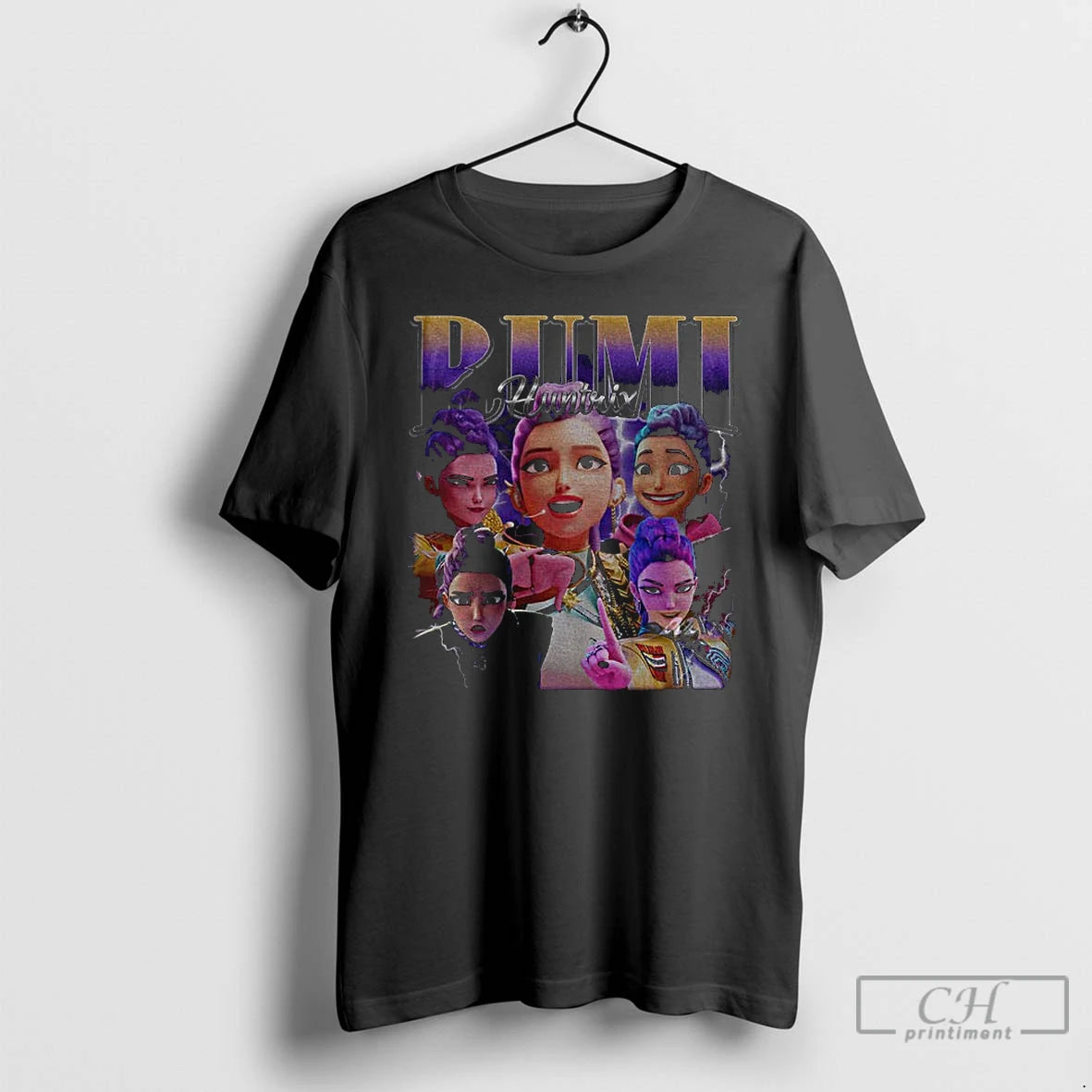 Classic Rumi Huntrix Kpop Demon Hunters 90s Bootleg