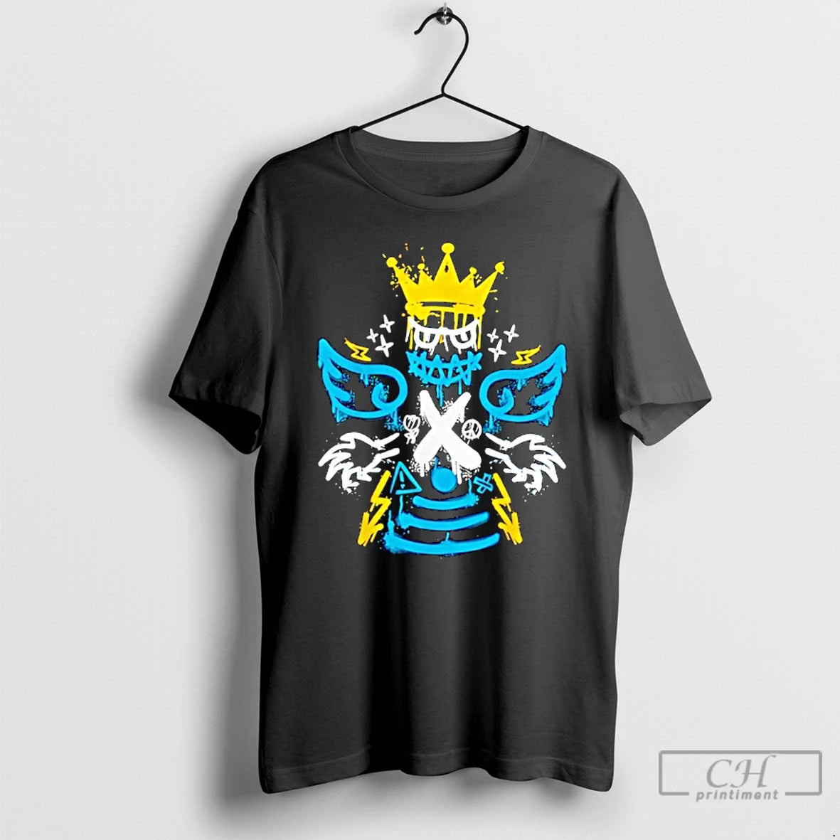 Classic Streetwear Retro Gamma Blue Matching