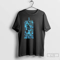 Classic Tardis Time Machine Doctor Who Grapchic