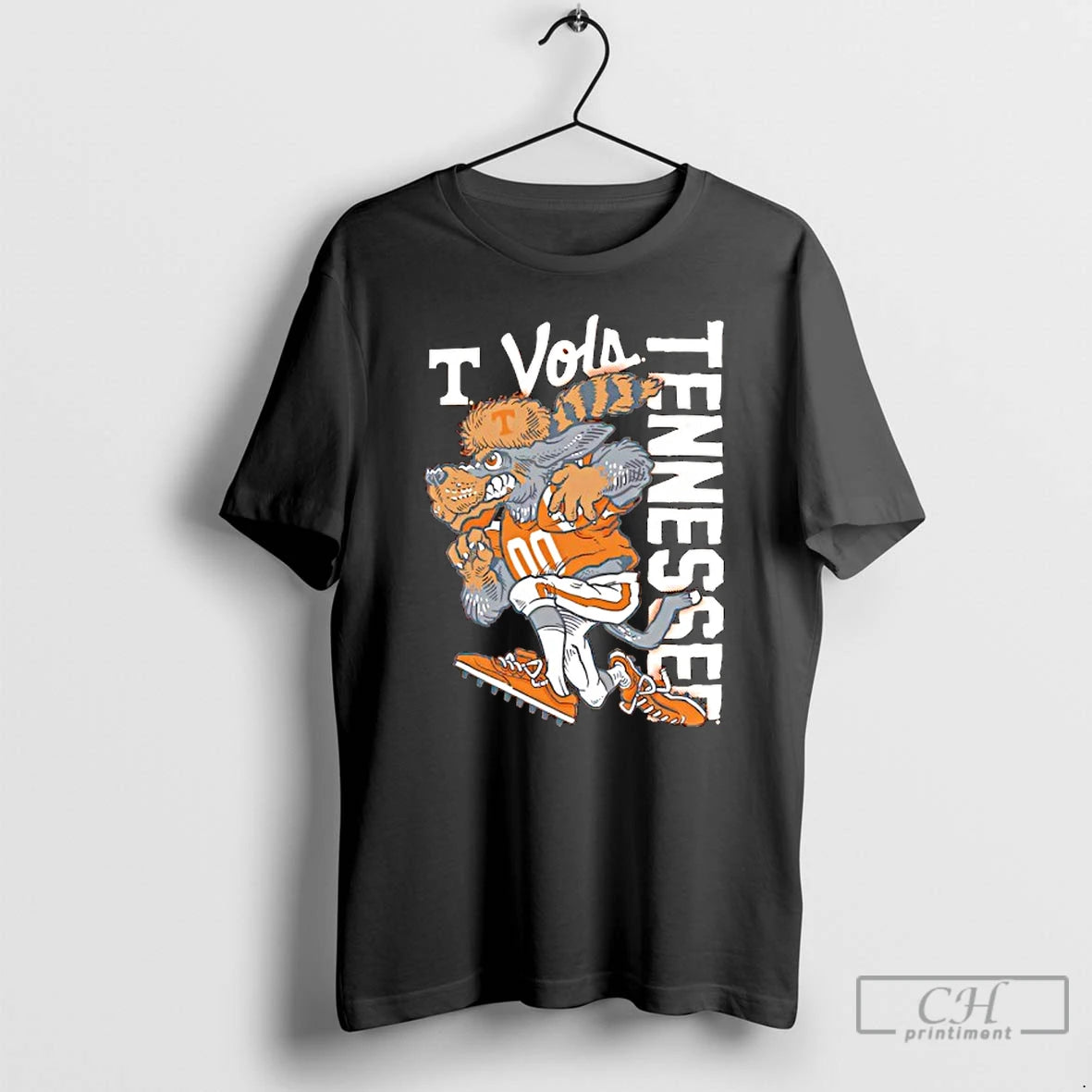 Classic Tennessee Volunteers Sketched Mascot