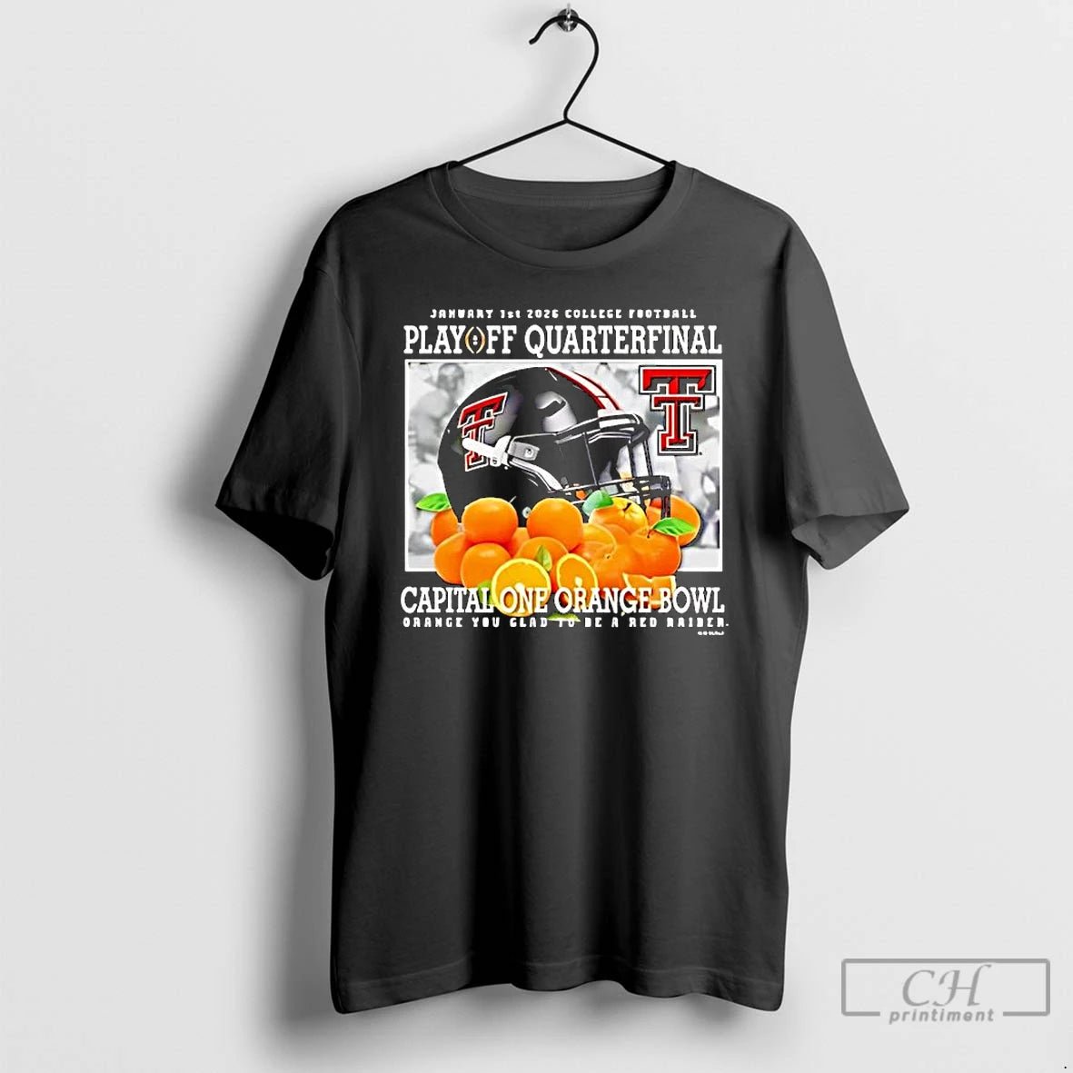 Classic Texas Tech Red Raiders Capital One 2026 Orange Bowl