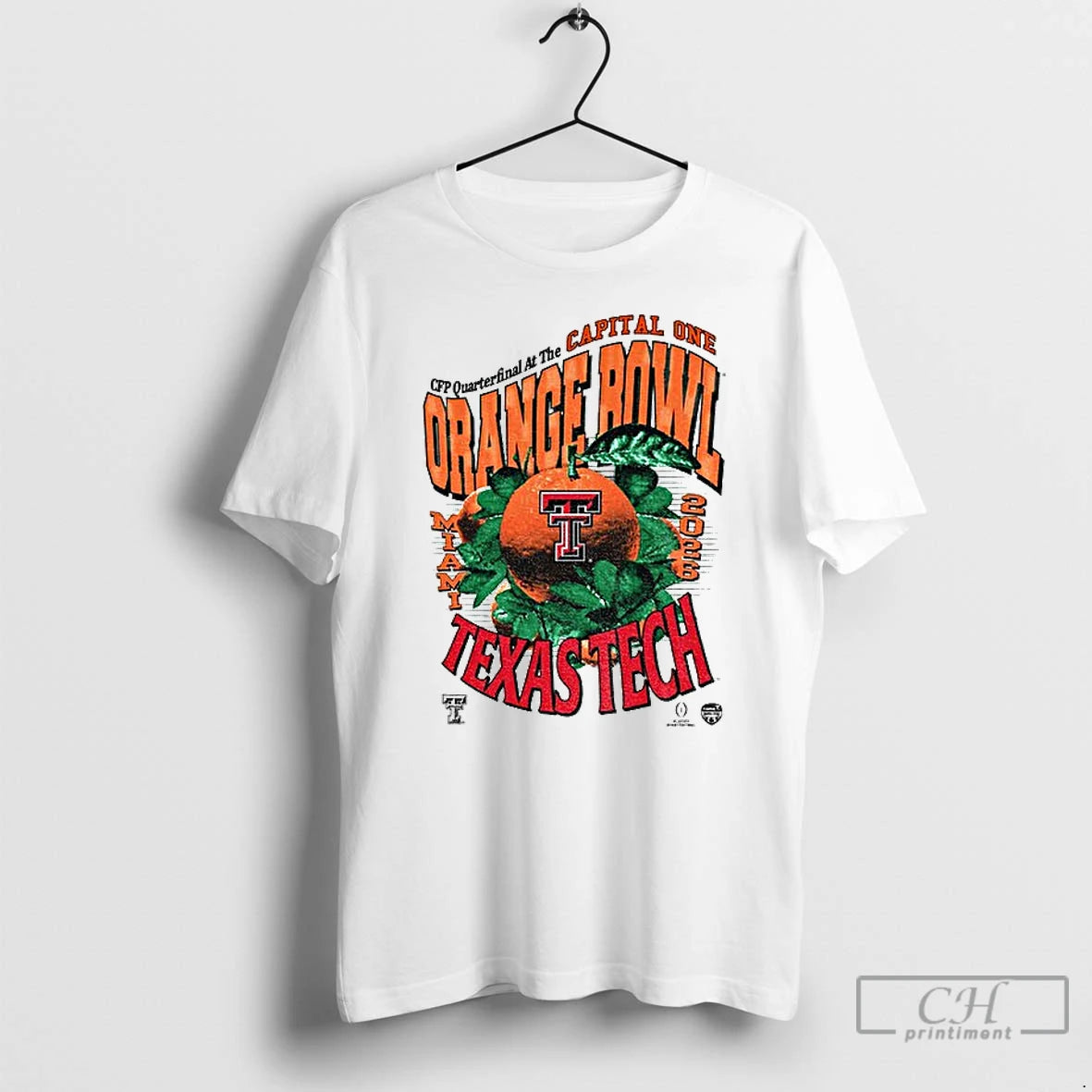 Classic Texas Tech Red Raiders Quaterfinal At The Capital One Orange Bowl Cfp T Shirts
