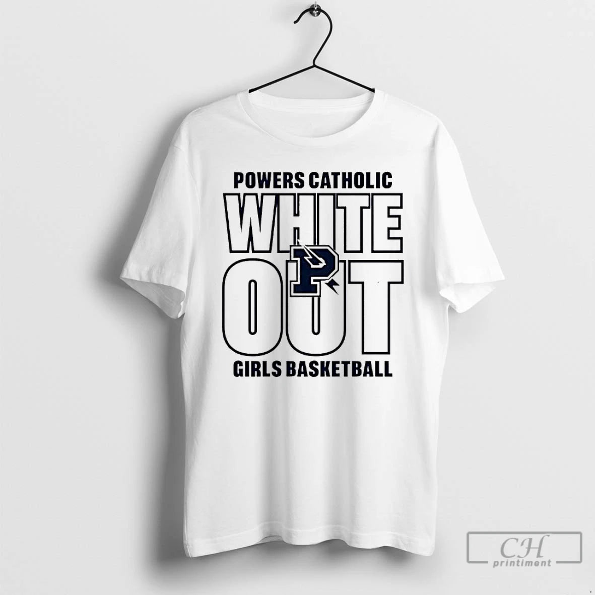 Classic Top Powers Catholic White Out Girls Basketball