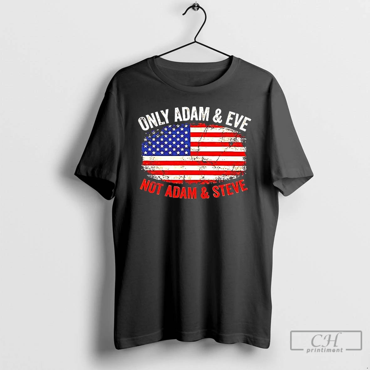 Classic Us Flag Only Adam And Eve Not Adam And Steve