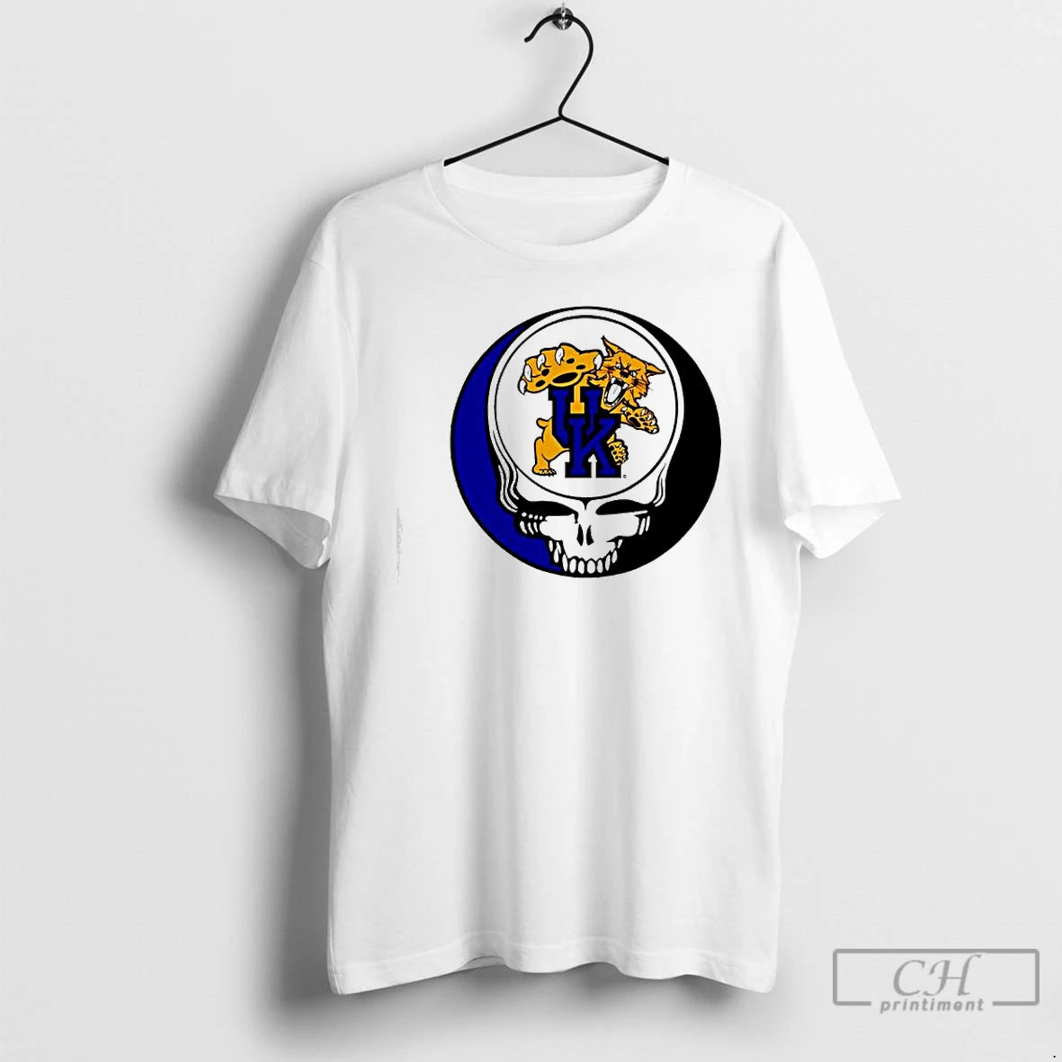 Classic University Of Kentucky And The Grateful Dead Logo