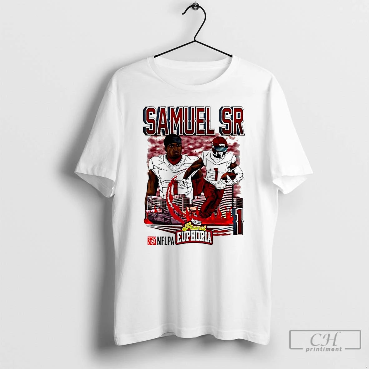 Classic Washington Commanders Deebo Samuel Sr Football Player City Graphic