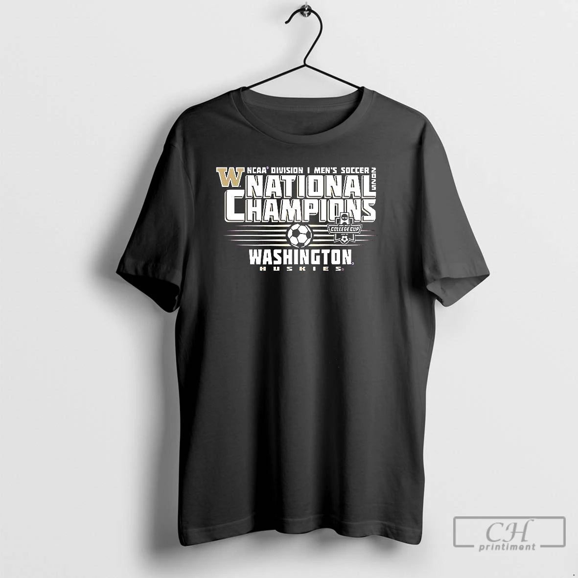 Classic Washington Huskies Ncaa Division I 2025 Mens Soccer National Champions