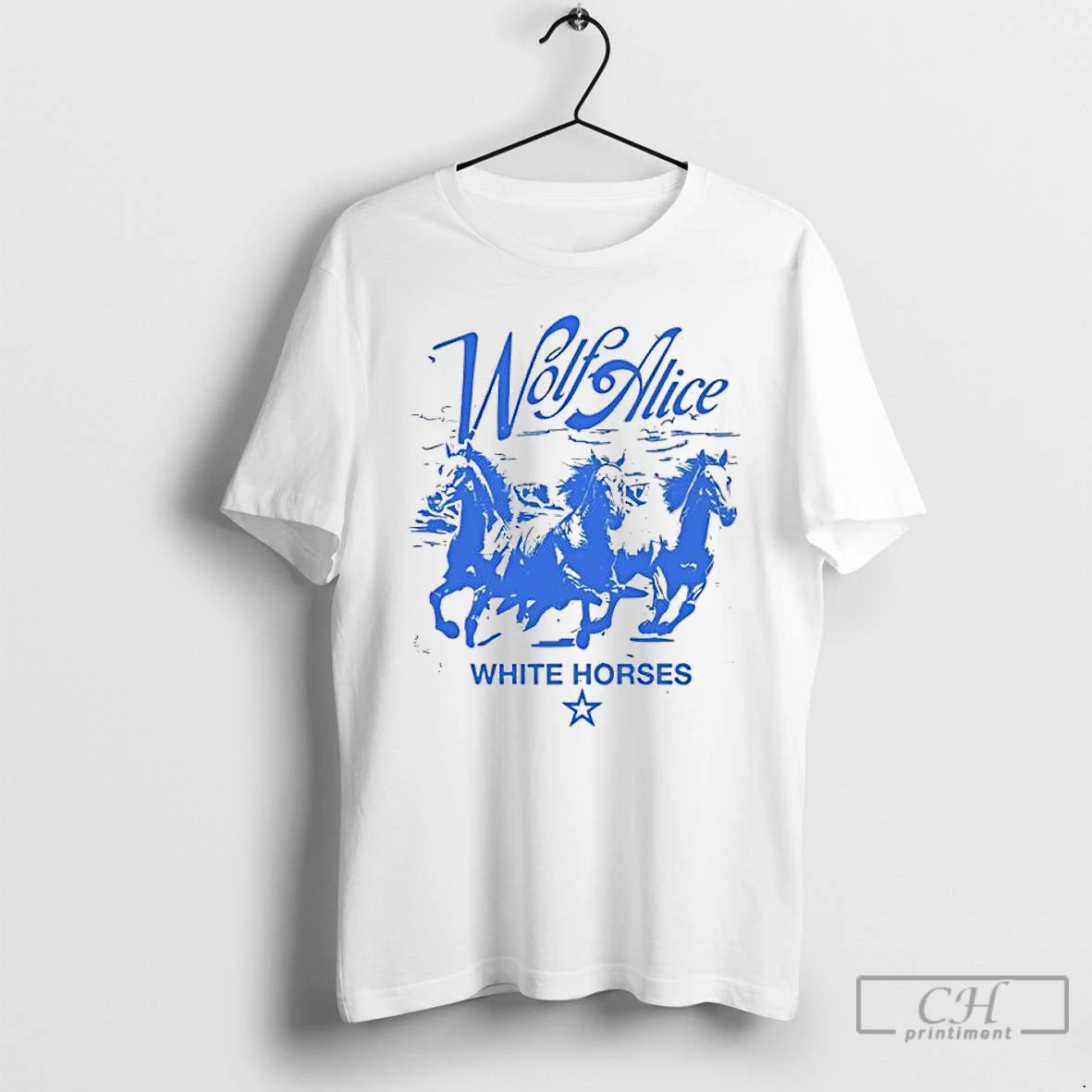 Classic Wolf Alice White Horses