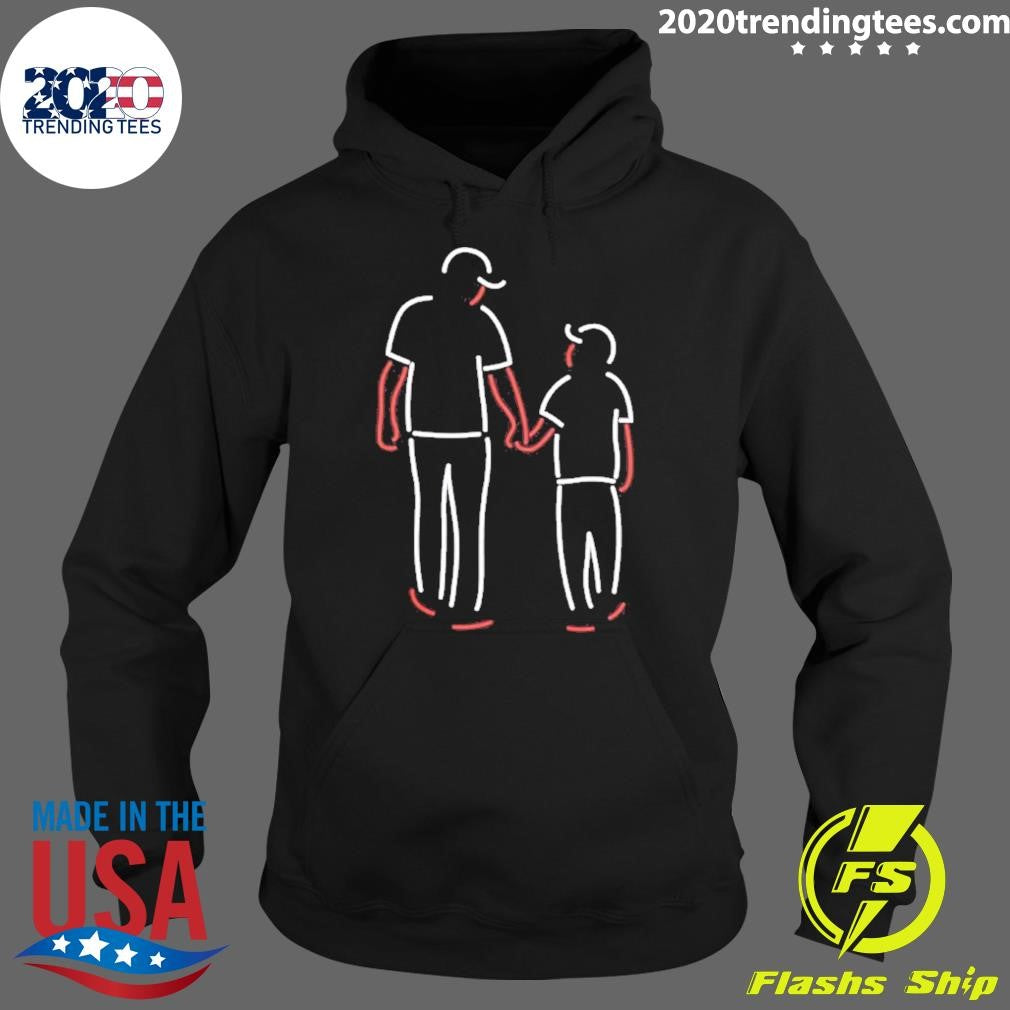 Cleveland Baseball Father Son Neon Shirt