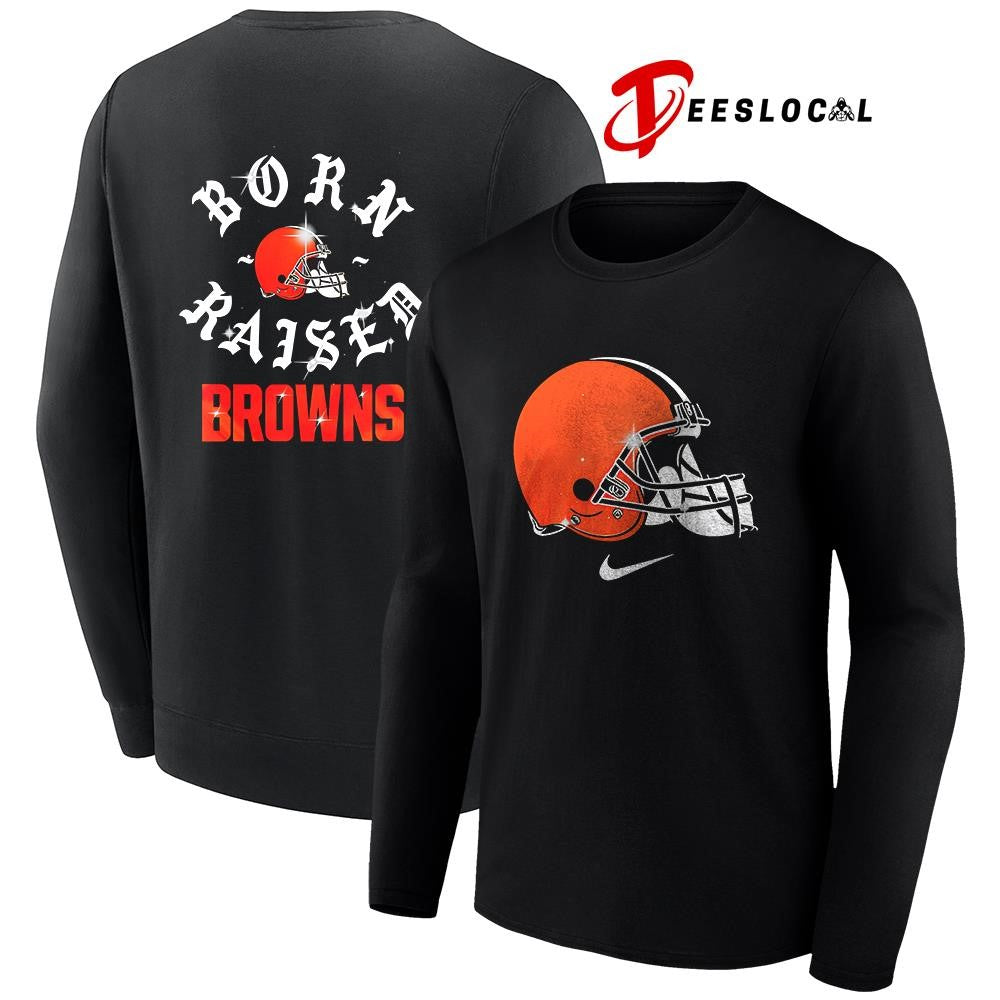 Cleveland Browns x Born and Raised logo shirt