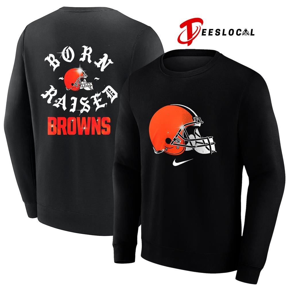 Cleveland Browns x Born and Raised logo shirt