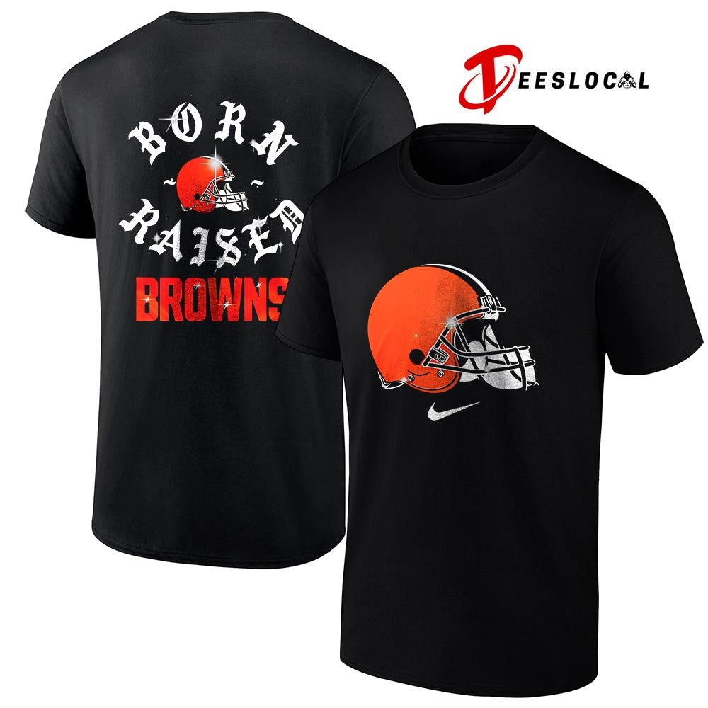 Cleveland Browns x Born and Raised logo shirt