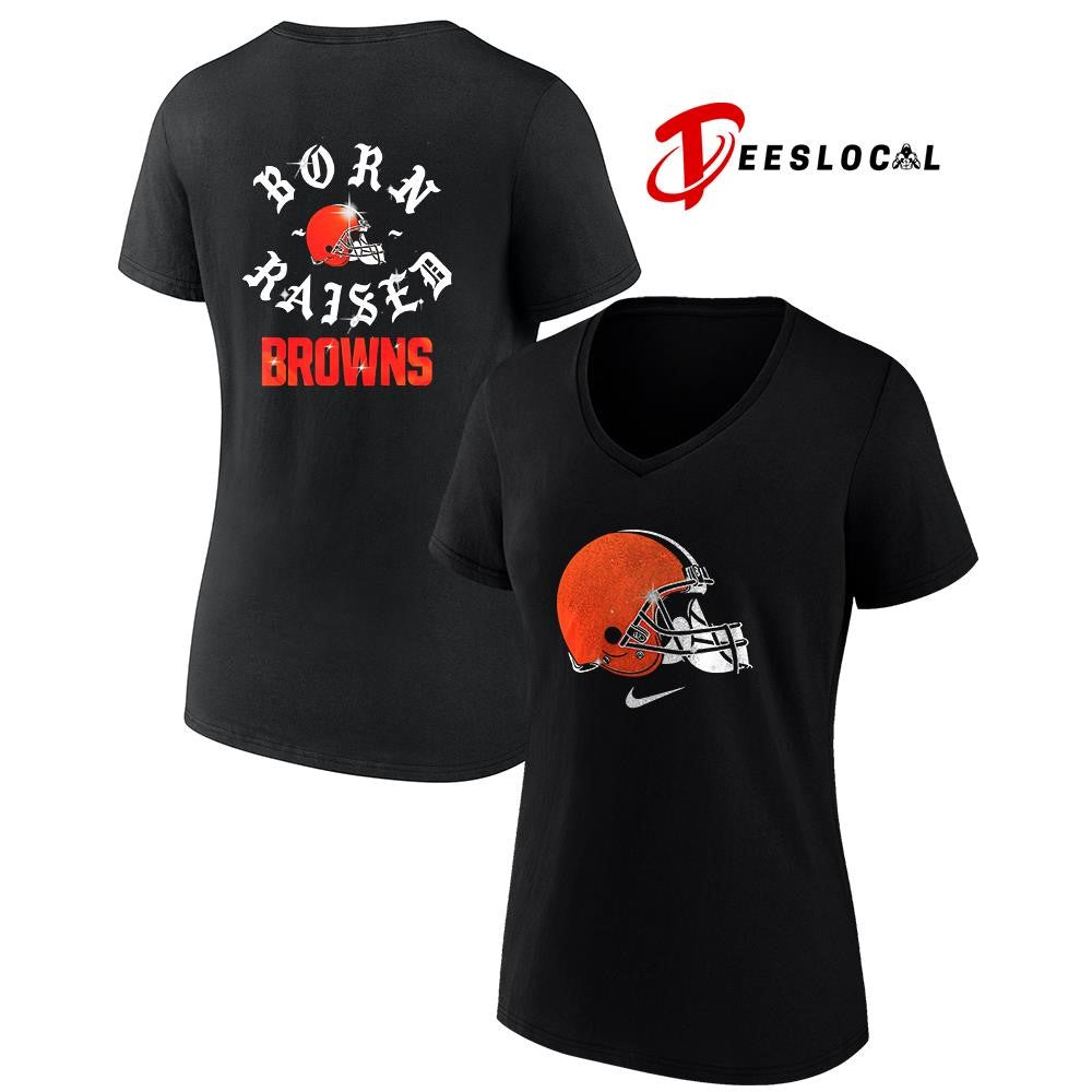 Cleveland Browns x Born and Raised logo shirt