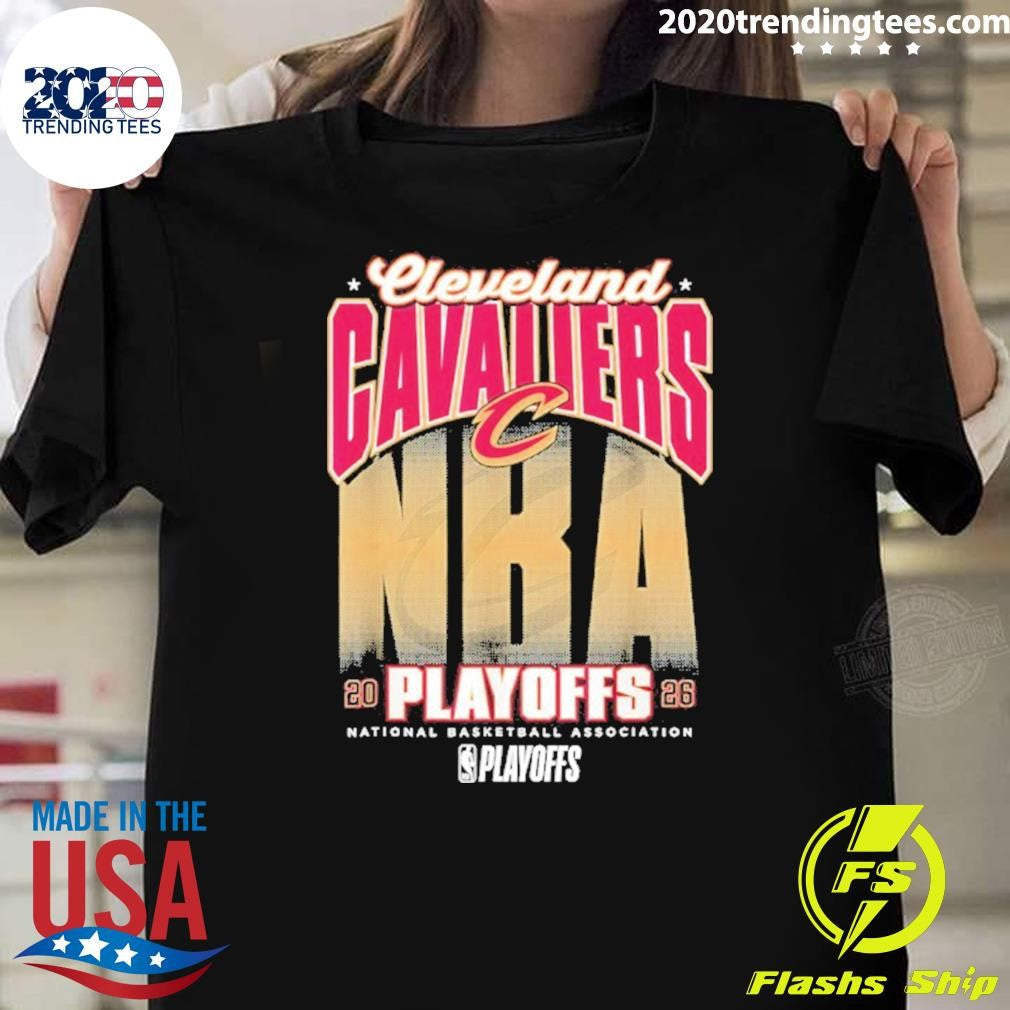 Cleveland Cavaliers 2026 NBA Playoffs Fade Shirt