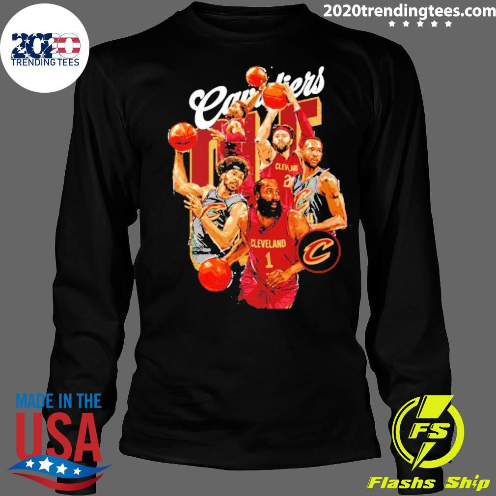 Cleveland Cavaliers 2026 Playoffs Starting 5 Graphic Shirt