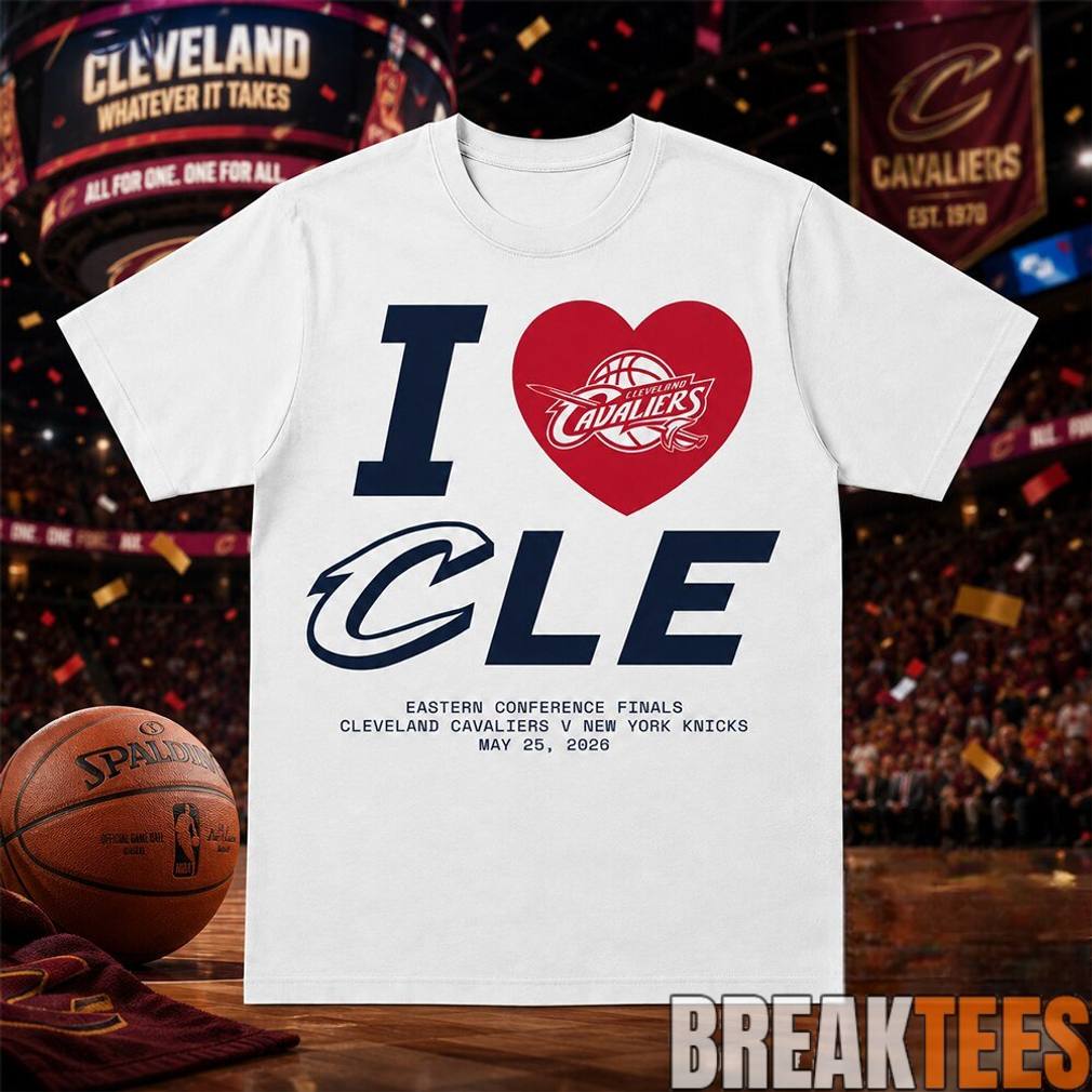 Cleveland Cavaliers Game 4 2026 I Love CLE Shirt