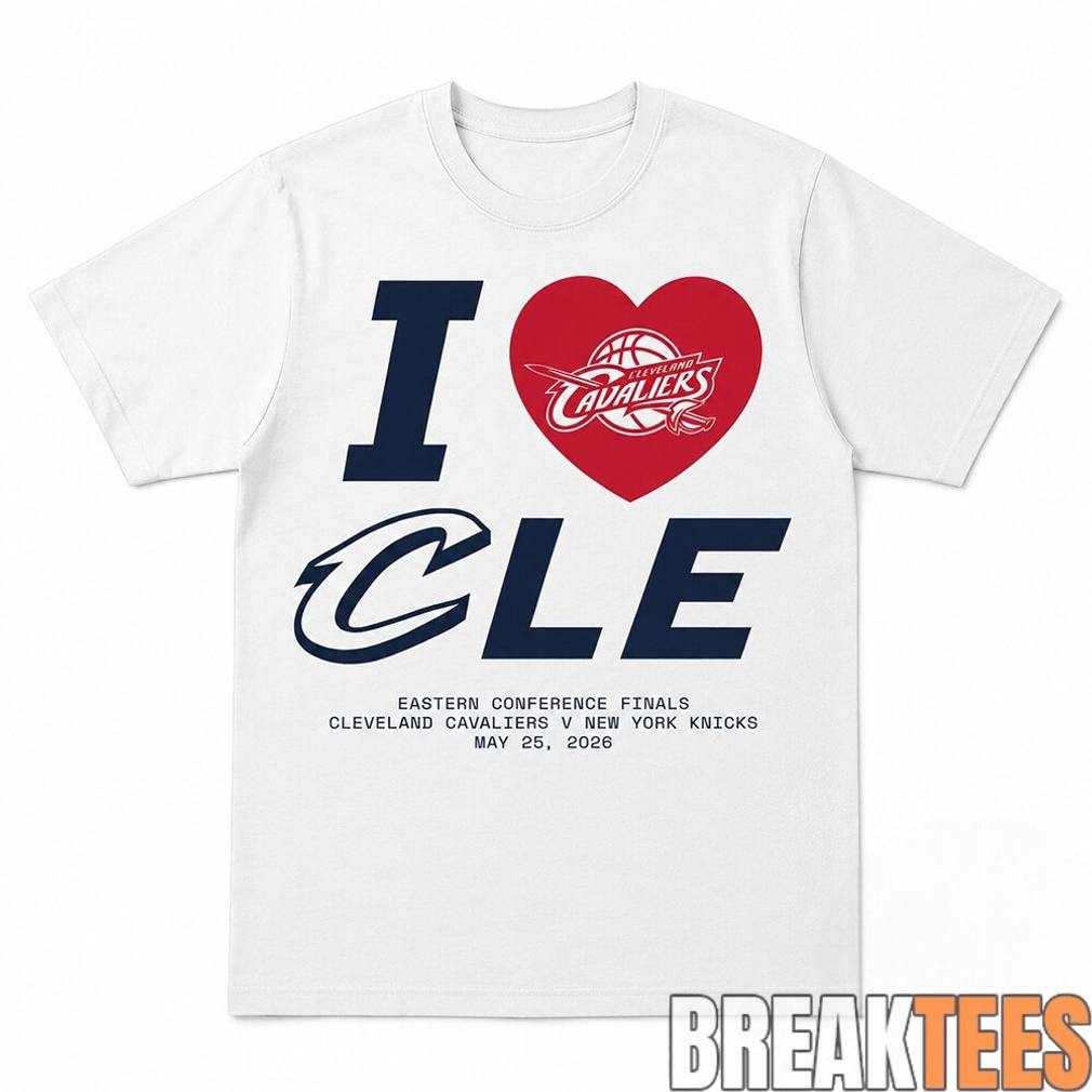 Cleveland Cavaliers Game 4 2026 I Love CLE Shirt