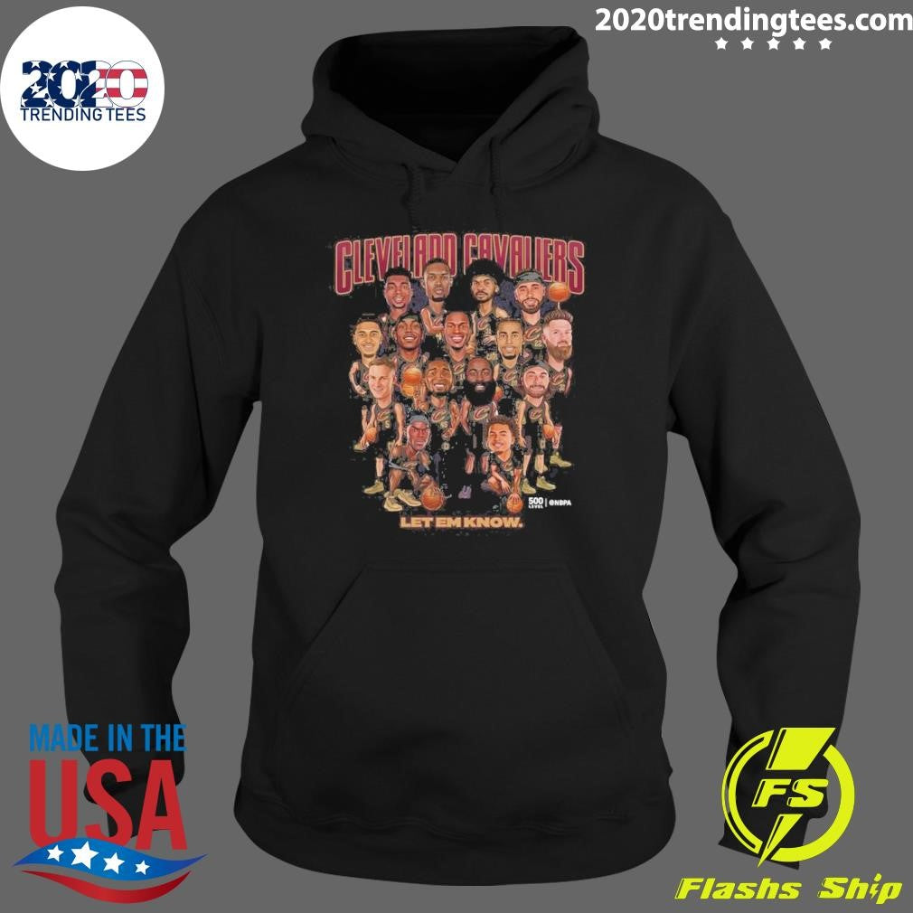 Cleveland Cavaliers Let em Know 2026 Playoffs Caricature Shirt
