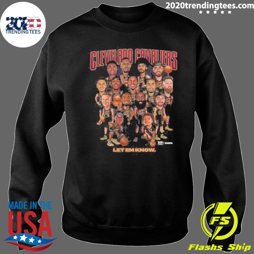 Cleveland Cavaliers Let em Know 2026 Playoffs Caricature Shirt