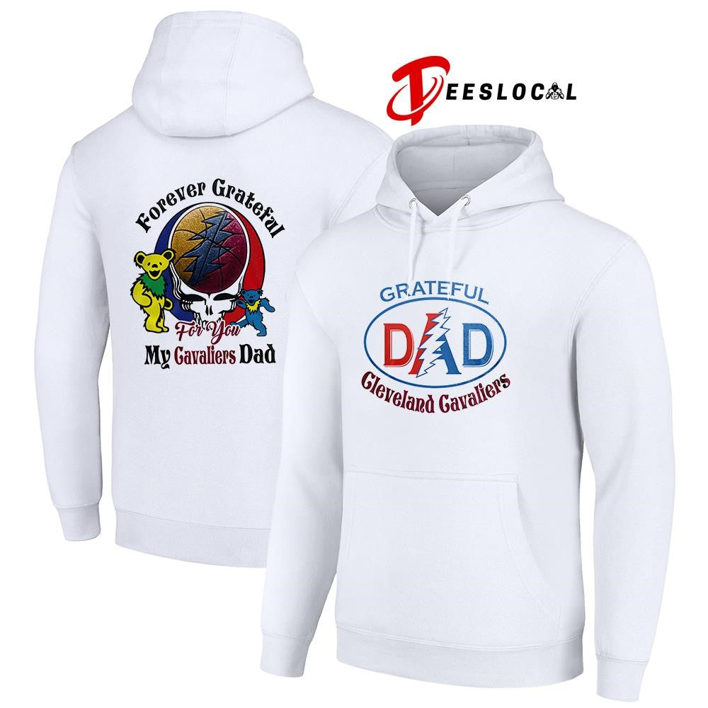 Cleveland Cavaliers x Grateful Dead Father Day forever Grateful logo shirt