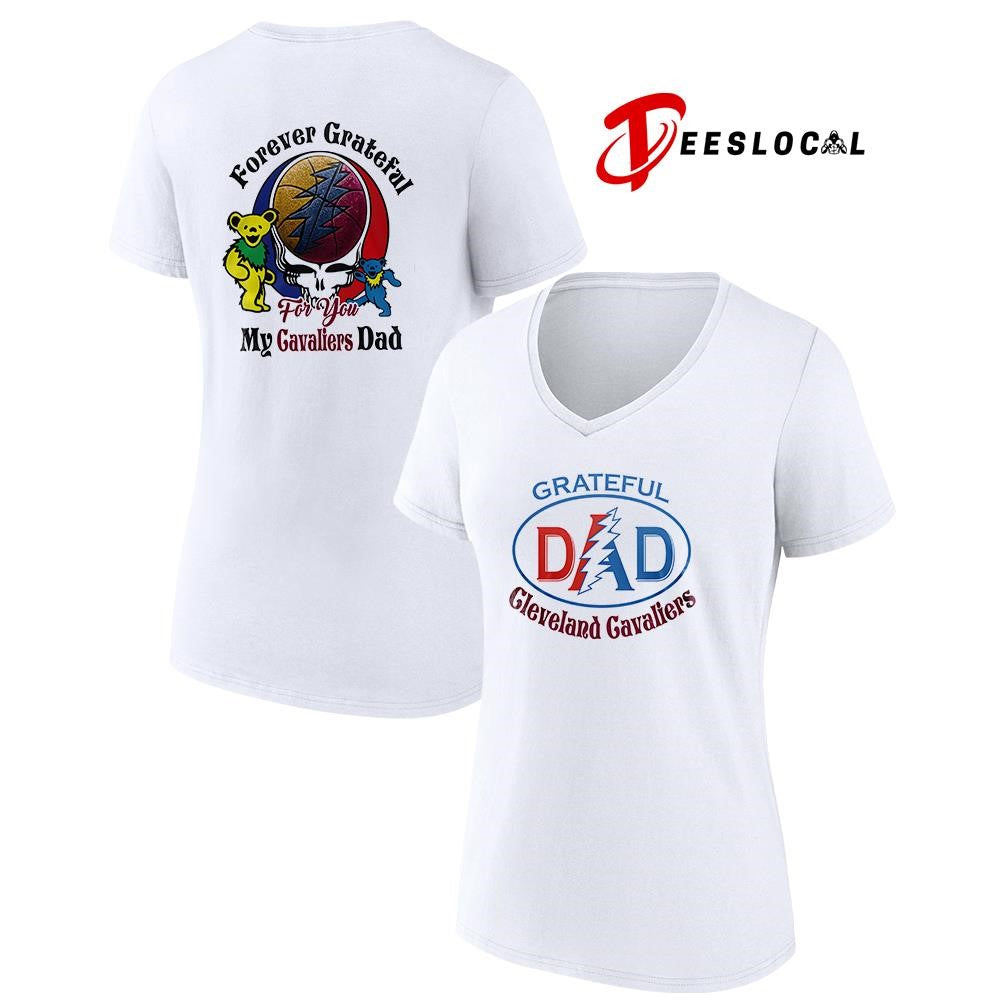 Cleveland Cavaliers x Grateful Dead Father Day forever Grateful logo shirt