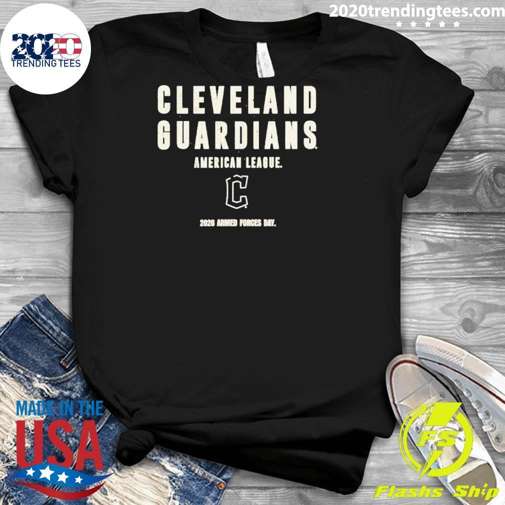 Cleveland Guardians American League 2026 Armed Forces Day Shirt