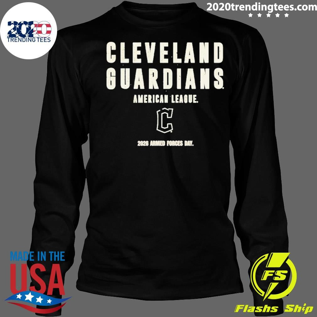 Cleveland Guardians American League 2026 Armed Forces Day Shirt