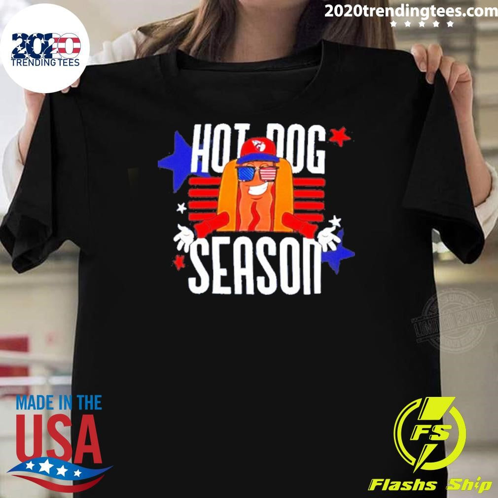 Cleveland Guardians Hot Dog Season Mustard Shirt