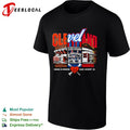 Cleveland baseball home is where our heart is stadium illustration shirt