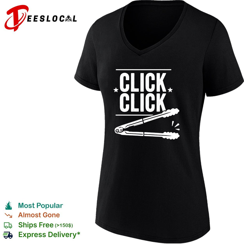 Click Click Barbecue Tongs Meme shirt