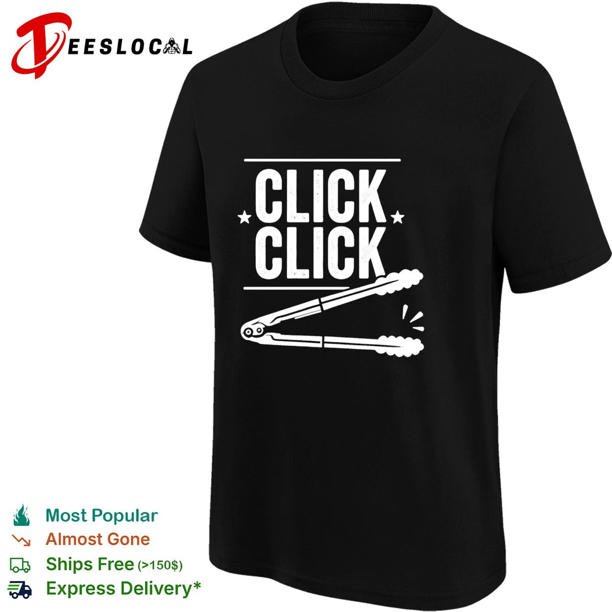 Click Click Barbecue Tongs Meme shirt