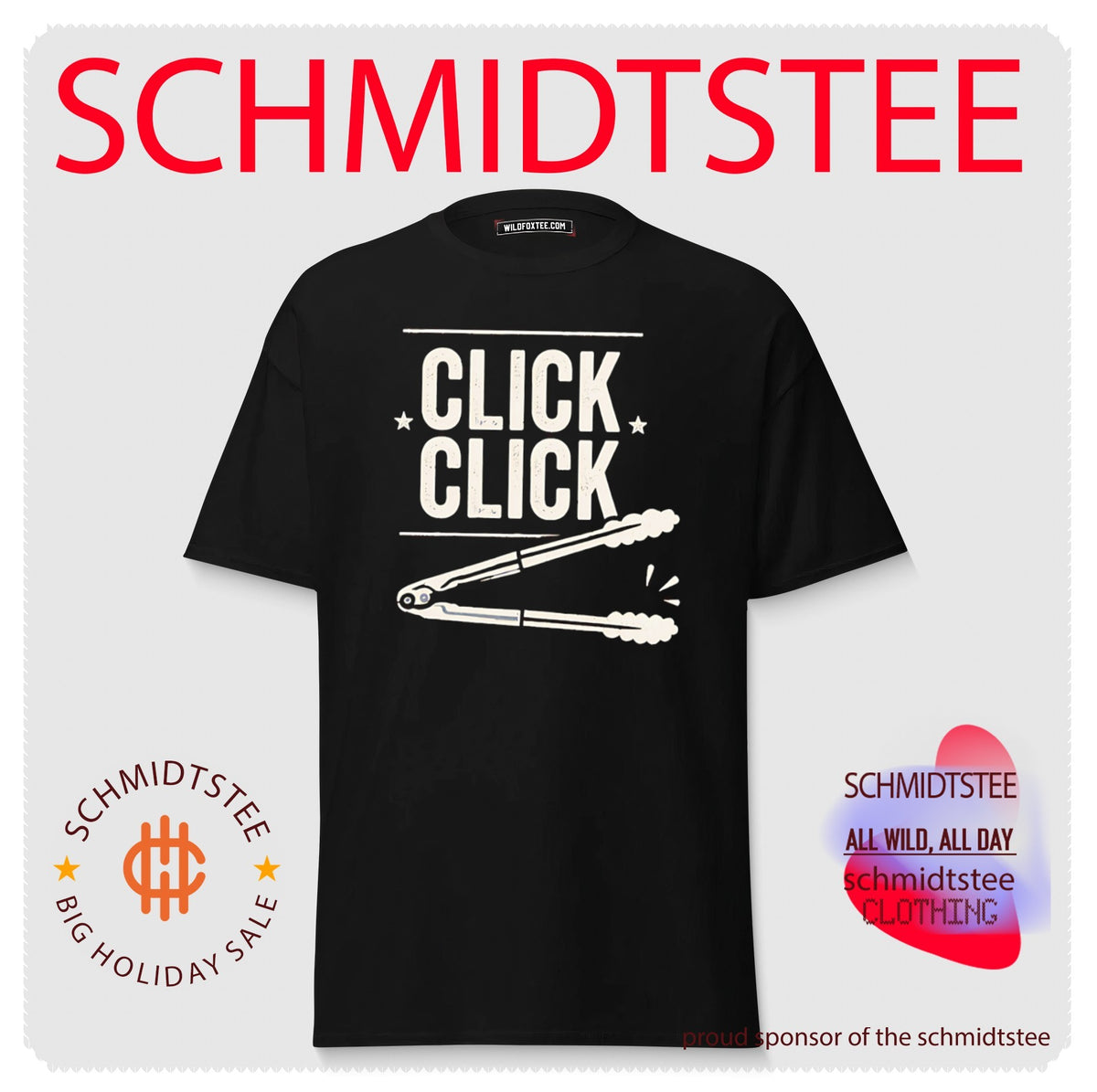 Click Click Grilling Dad Buffalo shirt