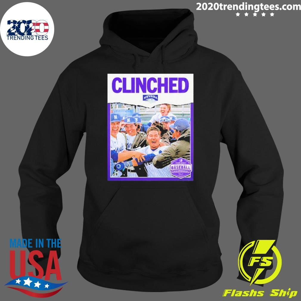 Clinched Nevada Wolf Pack Mountain West Championship 2026 Shirt