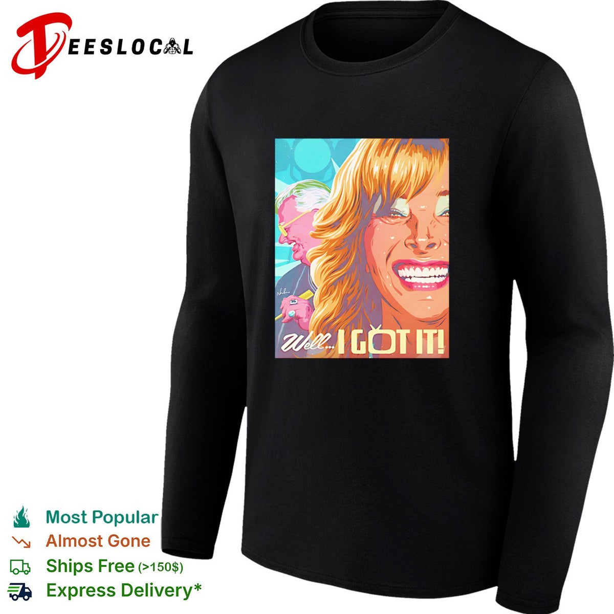 Clive Palmer Gina Rinehart portrait well I got it shirt